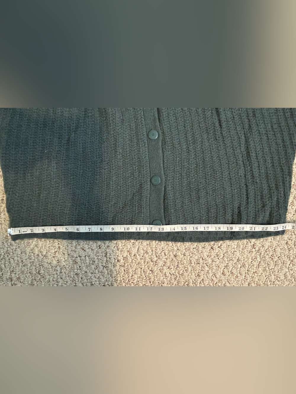 Sezane Emile Cardigan - Sage - XL - Picture 14 of 15